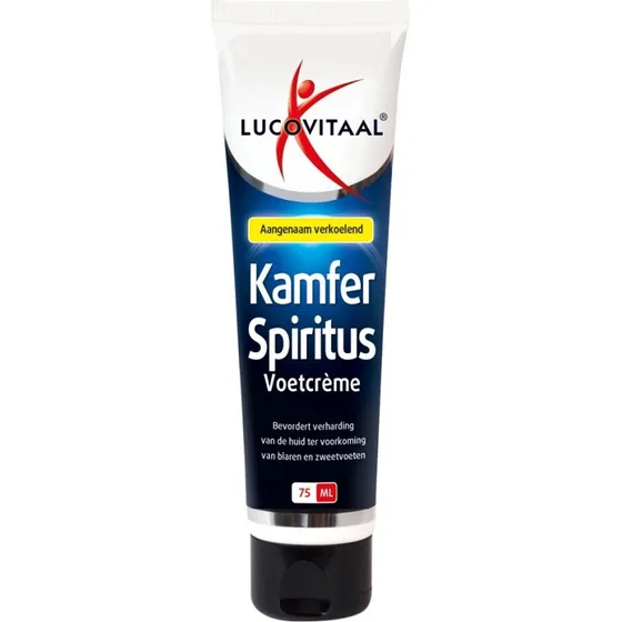 Lucovitaal Kamfer Spiritus Voetcrme 75ml