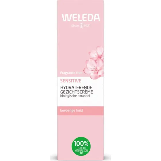 Weleda Sensitive Hydraterende Gezichtscreme 30ml met Amandelolie