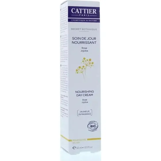 Cattier Dagcreme Voedend Droge En Gevoelige Huid 50 ml
