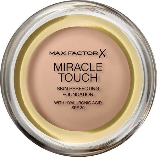 Max Factor Miracle Touch Foundation SPF30 45 Warm Almond