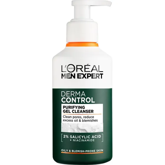 L'Oréal Paris Men Expert Derma Control Purifying Gel Cleanser 260 ml