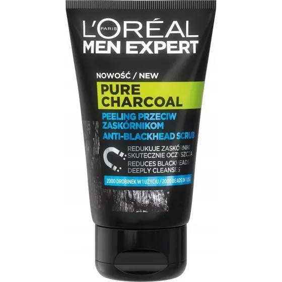 L'Oréal Paris Men Expert Pure Charcoal Black Peeling 100 ml