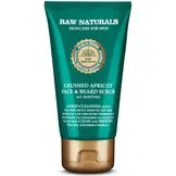Raw Naturals Crushed Apricot Face & Beard Scrub 75 ml