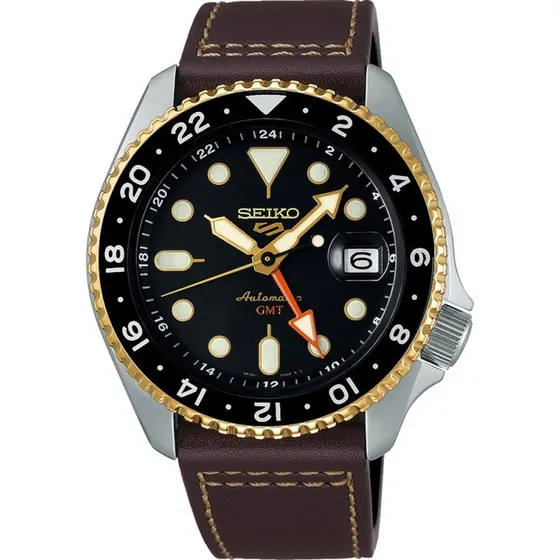 Seiko 5 Sports SSK036K1 Automaat GMT horloge 42,5 mm