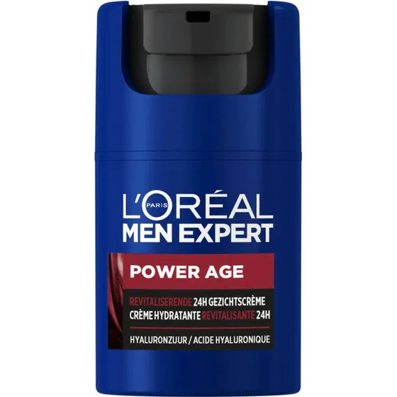 L'Oréal Paris Men Expert Power Age 24H Hyaluronzuur Gezichtscrème 50 ml
