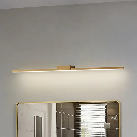 Lucande Kivana LED Wandlamp Koper 90 cm IP44