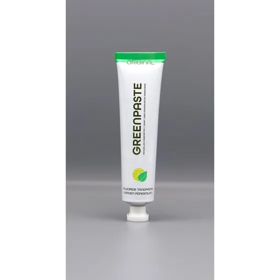 Greenpaste Original Limoen Pepermunt Tandpasta met Fluoride