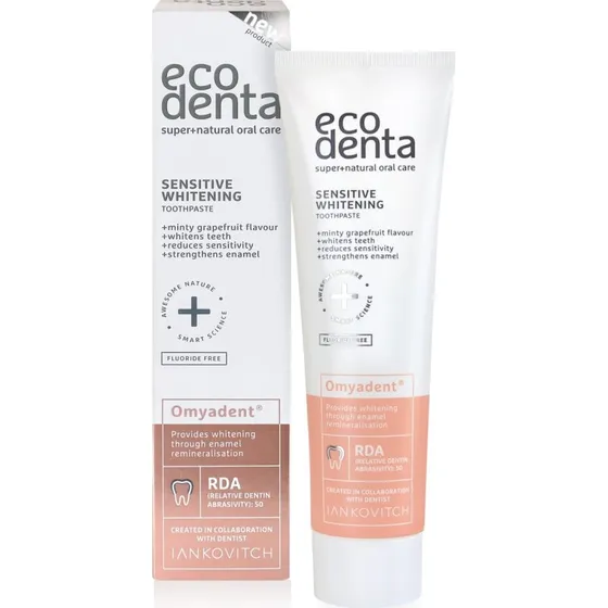 Ecodenta Sensitive Whitening Tandpasta 100 ml