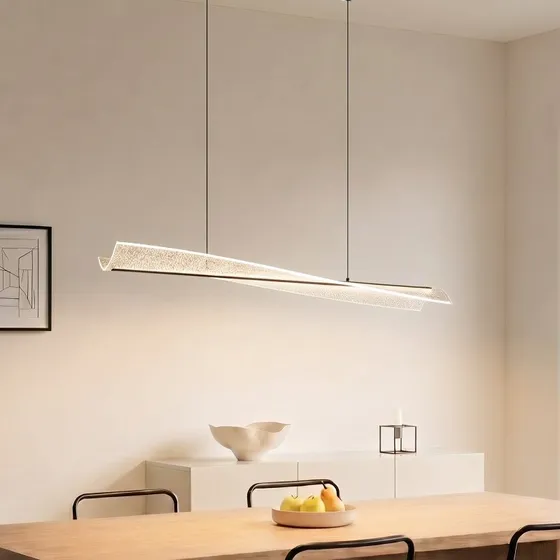 Lucande LED hanglamp Vellia, zwart, 112 cm, CCT