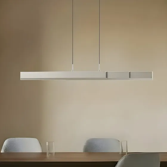 Lucande Torven LED hanglamp, aluminium, CCT, uitschuifbaar