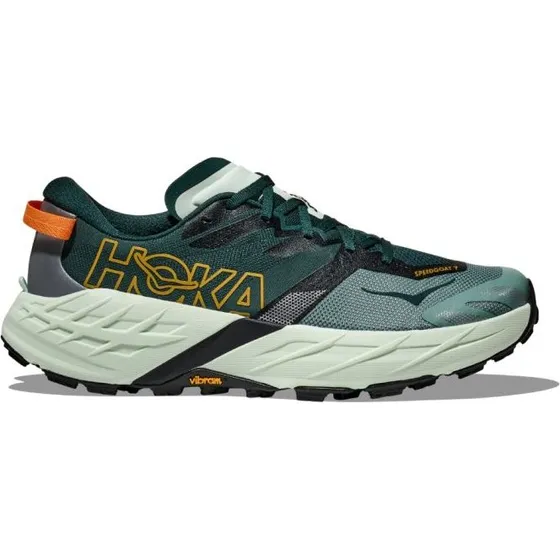 Hoka Speedgoat 7 Trailrunning Heren - Bay Leaf/Sea Glass - US 9,5