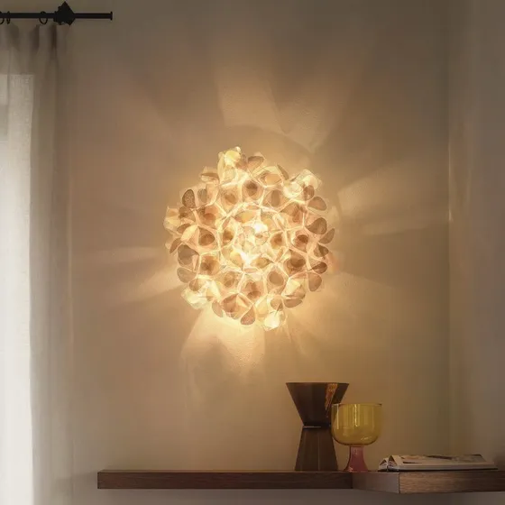 Slamp Clizia Mama Non Mama Wandlamp - Goud - Ø53cm