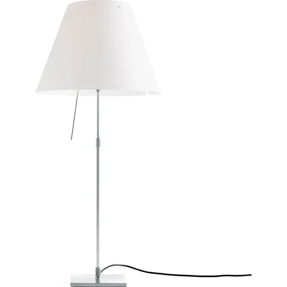Luceplan Costanza Tafellamp - Aluminium - Wit - Dimbaar