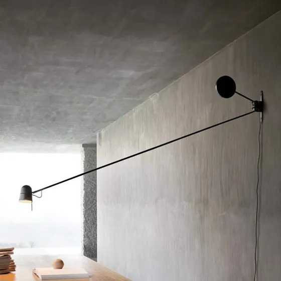 Luceplan Counterbalance LED wandlamp - Zwart