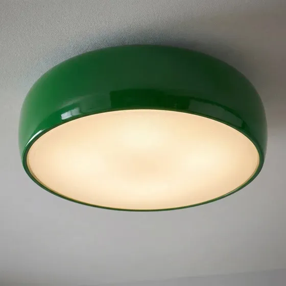 Flos Smithfield C Plafondlamp - Groen - Design door Jasper Morrison