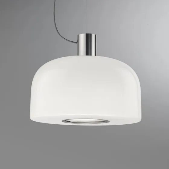 Flos Bellhop Glass S2 Hanglamp - Aluminium & Glas