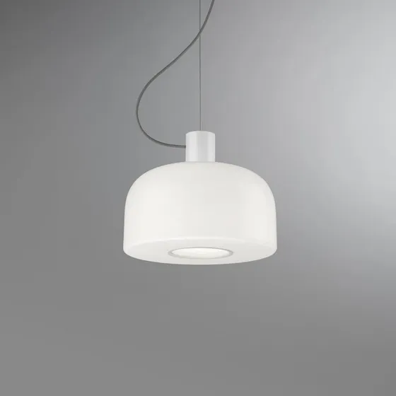 Flos Bellhop Glass S1 Hanglamp - Wit/Opaal