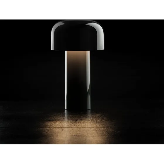 Flos Bellhop LED tafellamp op accu - Zwart - 21 cm