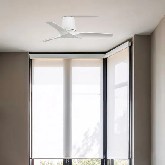 Faro Barcelona Hey S Plafondventilator - Wit - Ø 90 cm - DC-motor