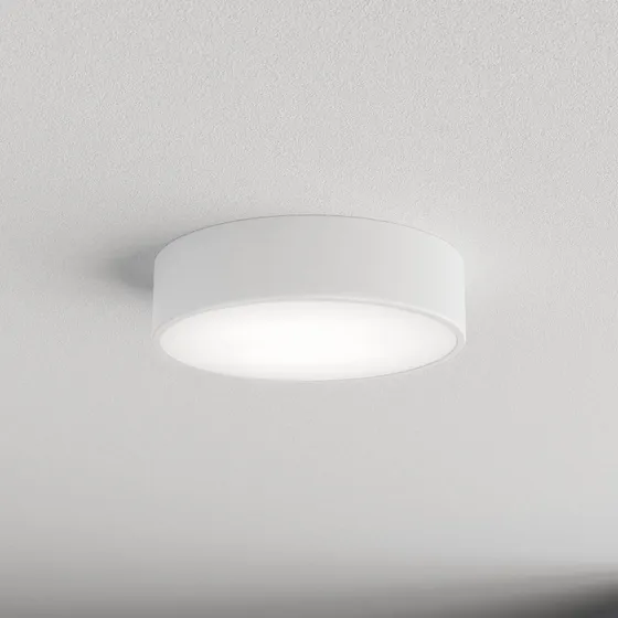 TEMAR LIGHTING Plafondlamp Cleo, Wit, Ø 30 cm, Dimbaar