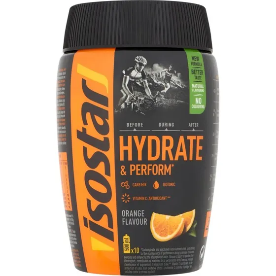 Isostar Hydrate & Perform Orange 400g