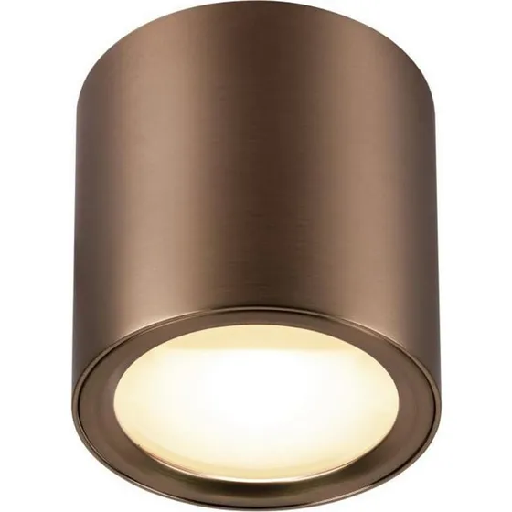 SLV Oculus Opbouwspot Koper - 9 cm - Dimbaar