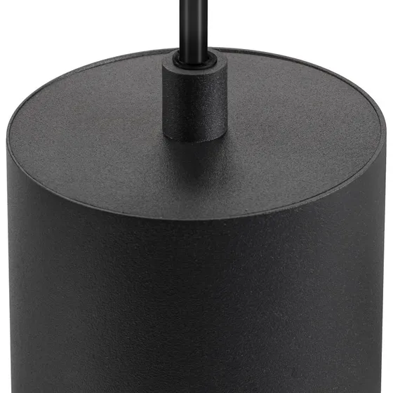 SLV Asto Tube hanglamp GU10 1-fase railsysteem - Zwart