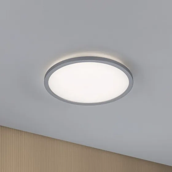 Paulmann Atria Shine LED-paneel - Chroom - Ø29 cm - 3000K