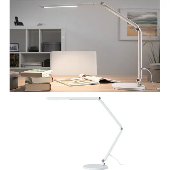 Paulmann FlexBar LED bureaulamp, wit, 36 cm, dimbaar