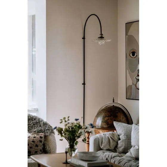 Globen Lighting Cobbler 150 Wandlamp - Transparant Glas & Messing