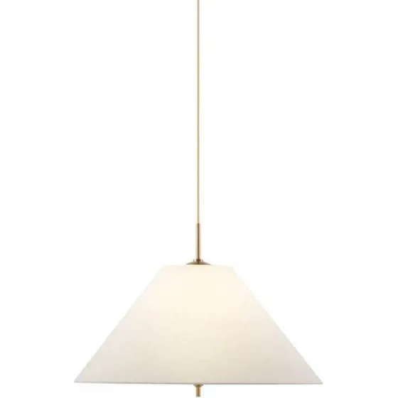 Globen Lighting hanglamp IRIS, crème, Ø 50 cm