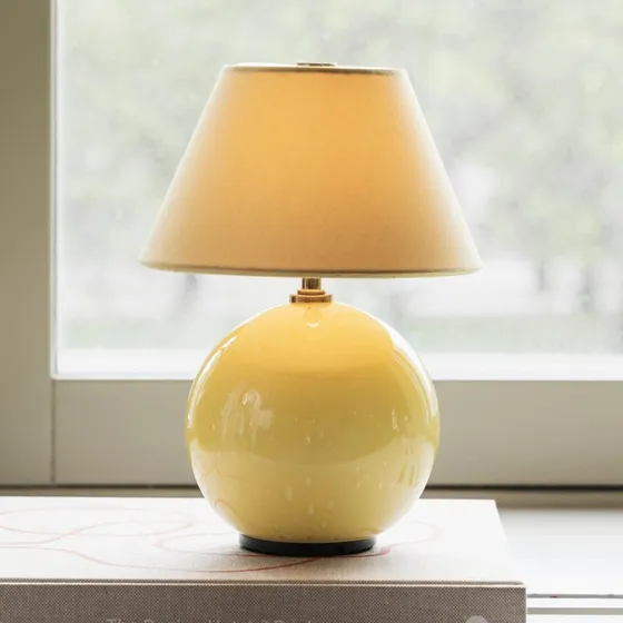 Globen Lighting IRIS Accu-tafellamp - Geel - 23 cm