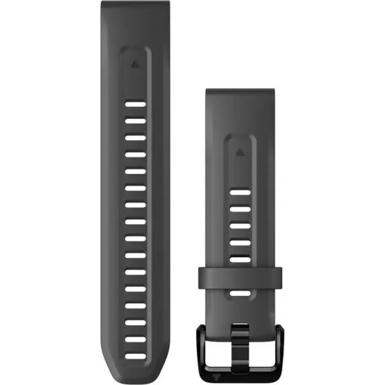 QuickFit® Siliconen bandje Garmin - 20 mm - Graphite