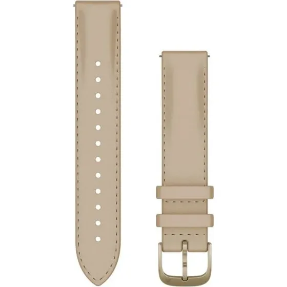 Garmin Leren Bandje 18 mm - Sand - Quick Release