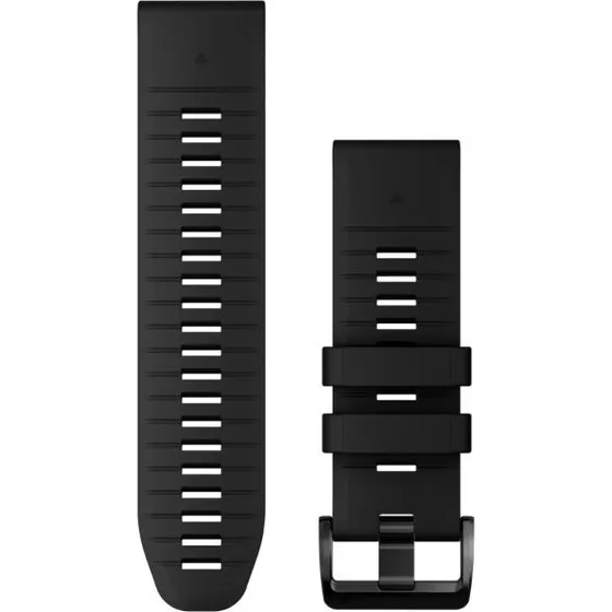 QuickFit® Siliconen Garmin Bandje - 26 mm - Zwart