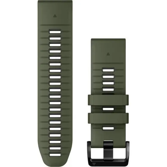 QuickFit® Siliconen bandje Garmin - 26 mm - Moss / Graphite