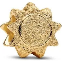 Pandora Textured Sun Mini Charm 764052C00