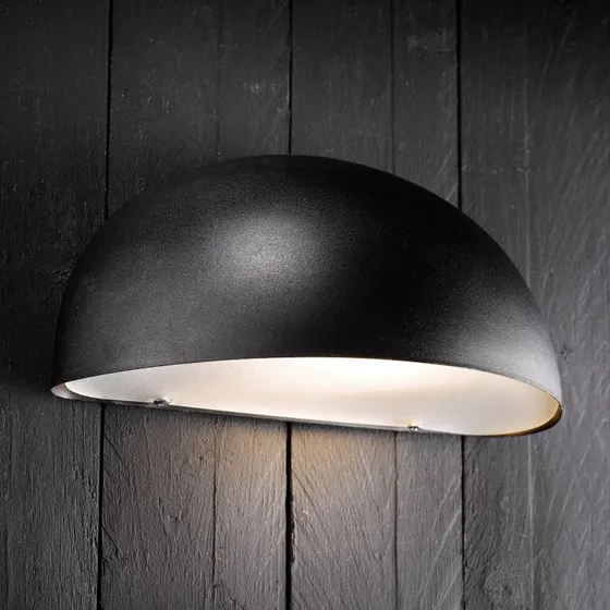 Nordlux Bergen Buitenwandlamp - Zwart - Modern - Metaal