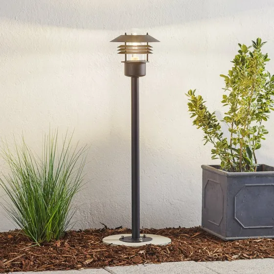Nordlux Vejers Klassieke Tuinlamp - Zwart - Metaal