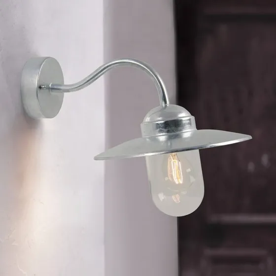 Nordlux Wandlamp Luxembourg - Zink - Buitenwandlamp IP54