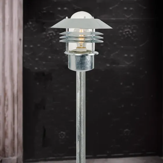 Nordlux Vejers Tuinlamp - Zink - Klassiek Design