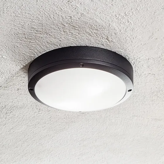 Nordlux Desi 28 Buitenplafondlamp - Zwart - Metaal