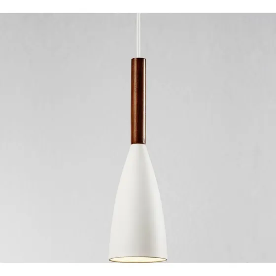 DFTP by Nordlux Hanglamp Pure - Wit/Walnoothout - Metaal
