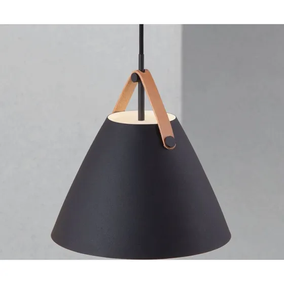 DFTP by Nordlux Hanglamp Strap, Zwart, Ø 27 cm