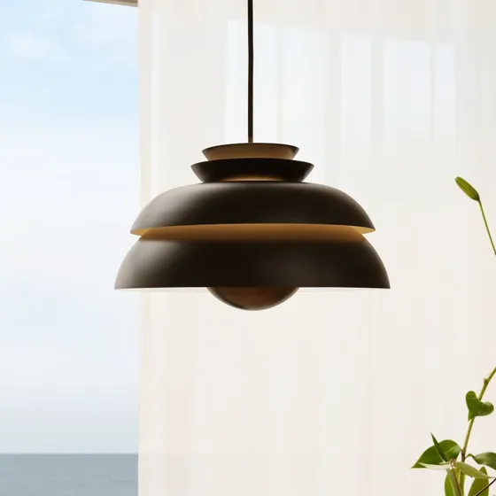 Fritz Hansen Concert P3 Hanglamp Black