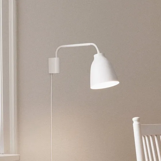 Fritz Hansen Caravaggio Read Wandlamp - Wit