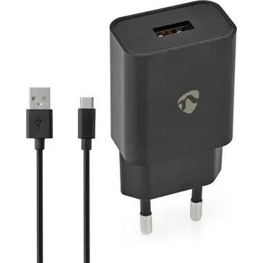 Nedis 12 W USB-C Wandlader 1x 2.4 A - Wit