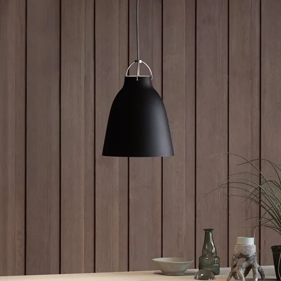 Fritz Hansen Caravaggio P2 Hanglamp - Matzwart