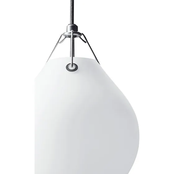 Louis Poulsen Moser Hanglamp - Matwit Glas - Ø20,5 cm