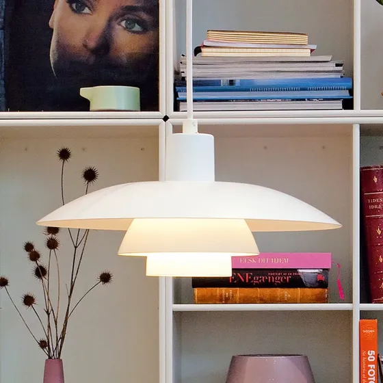 Louis Poulsen PH 4/3 Hanglamp - Wit - Ø40 cm